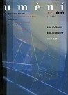 <em class="default-language">Bibliografie časopisu Umění</em>